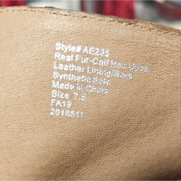 MADEWELL "The Amalia" Leopard Calf Hair Zip Boot - Size 7 1/2 - Picture 8 of 9